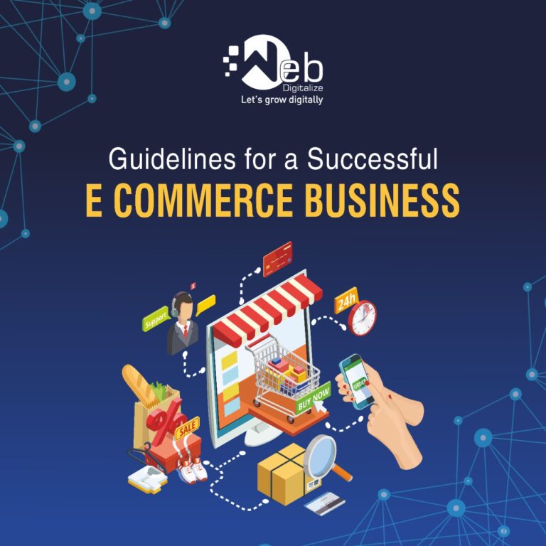 Guidelines for a successful e commerce business
